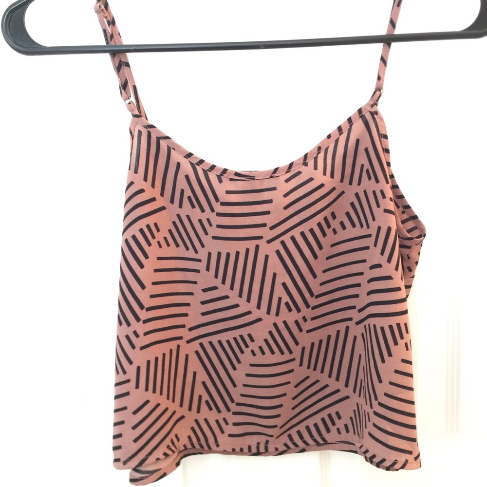 Cute crop tank with adjustable straps
